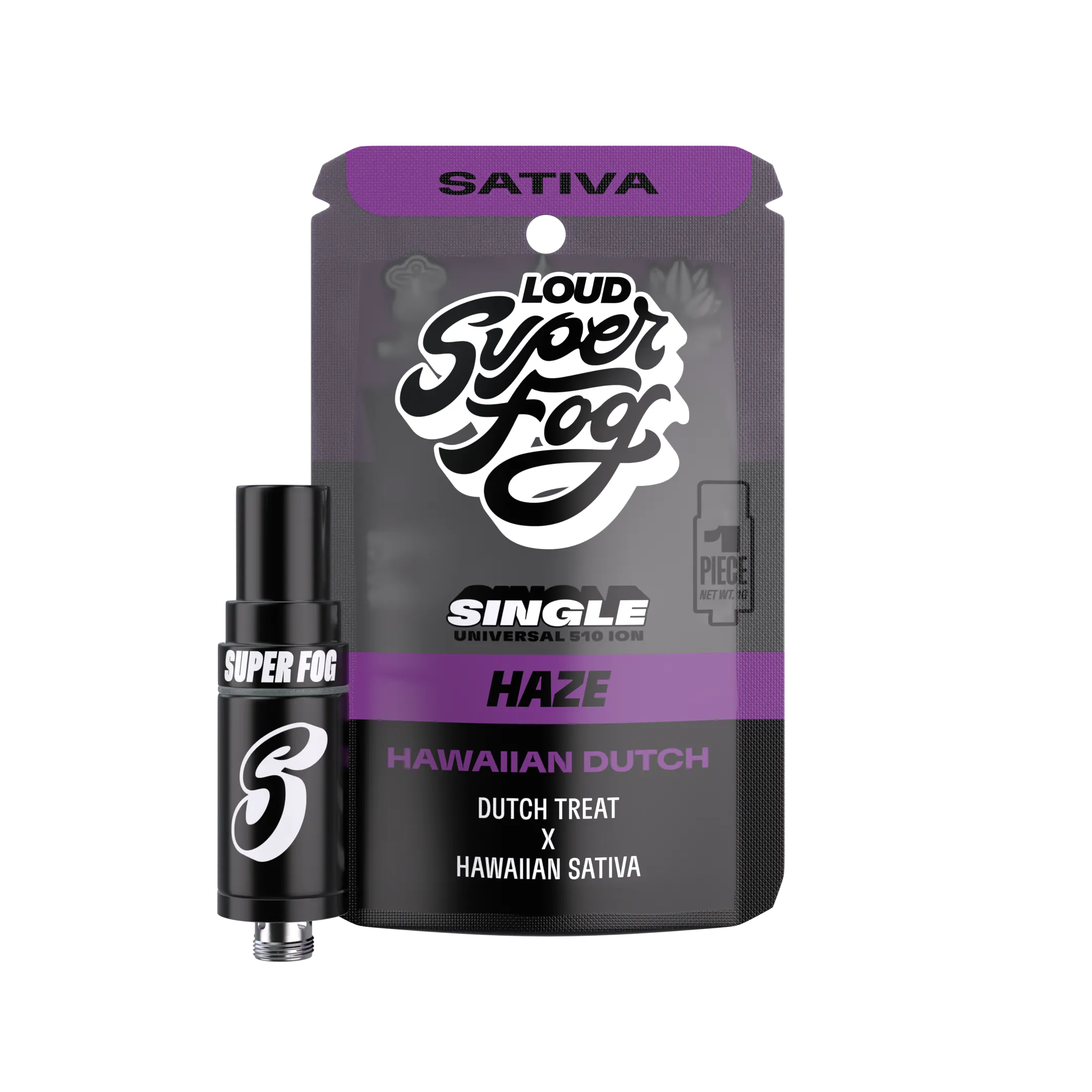 Mfused Super Fog - Loud ION - Cartridge Live Resin HTE - Hawaiian
