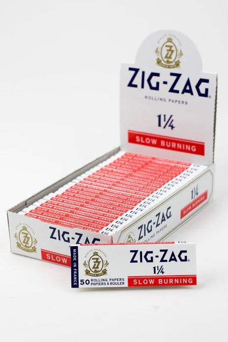 Zig Zag - Slow-Burning Rolling Papers - White 1 1/4