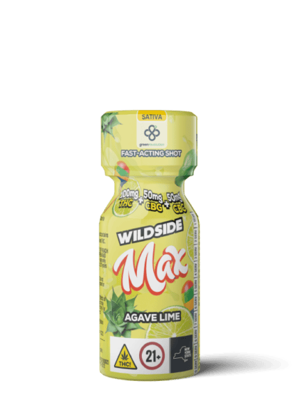 Green Revolution Agave Lime 2:1:1 THC:CBG:CBC 100mg Nano Shot Max