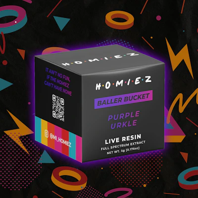 Homiez - 5g Baller Bucket - Purple Urkle