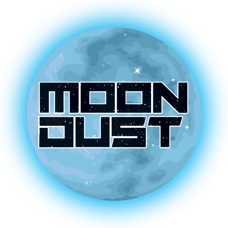 Image of Moondust - Blue Razz Burst (S) - 2g Vape