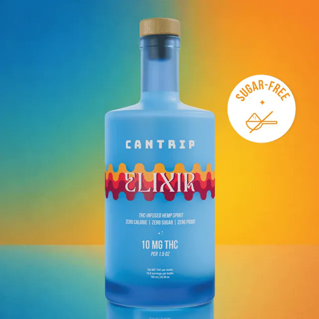 Cantrip Non-Alcoholic Spirit Elixir 166mg/750ml (drinks, 4.65g)