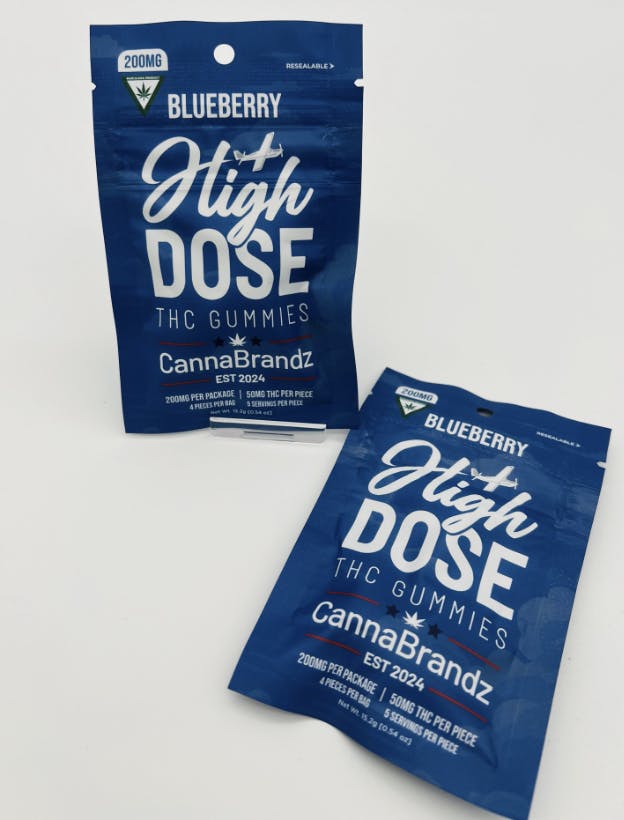 Product: High TeHC | Gummies - 200mg - Blueberry