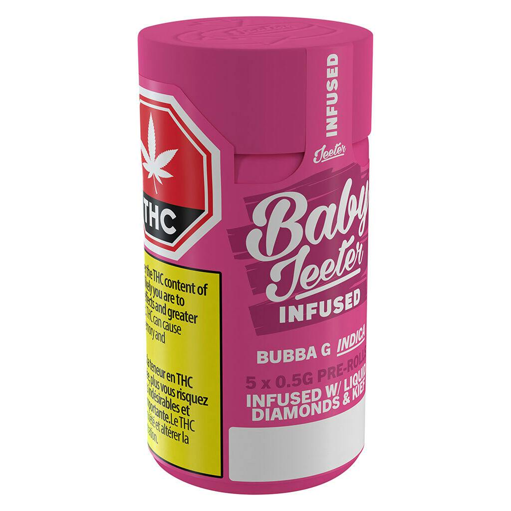 Jeeter - Bubba G Infused Baby Jeeters - 5x0.5g