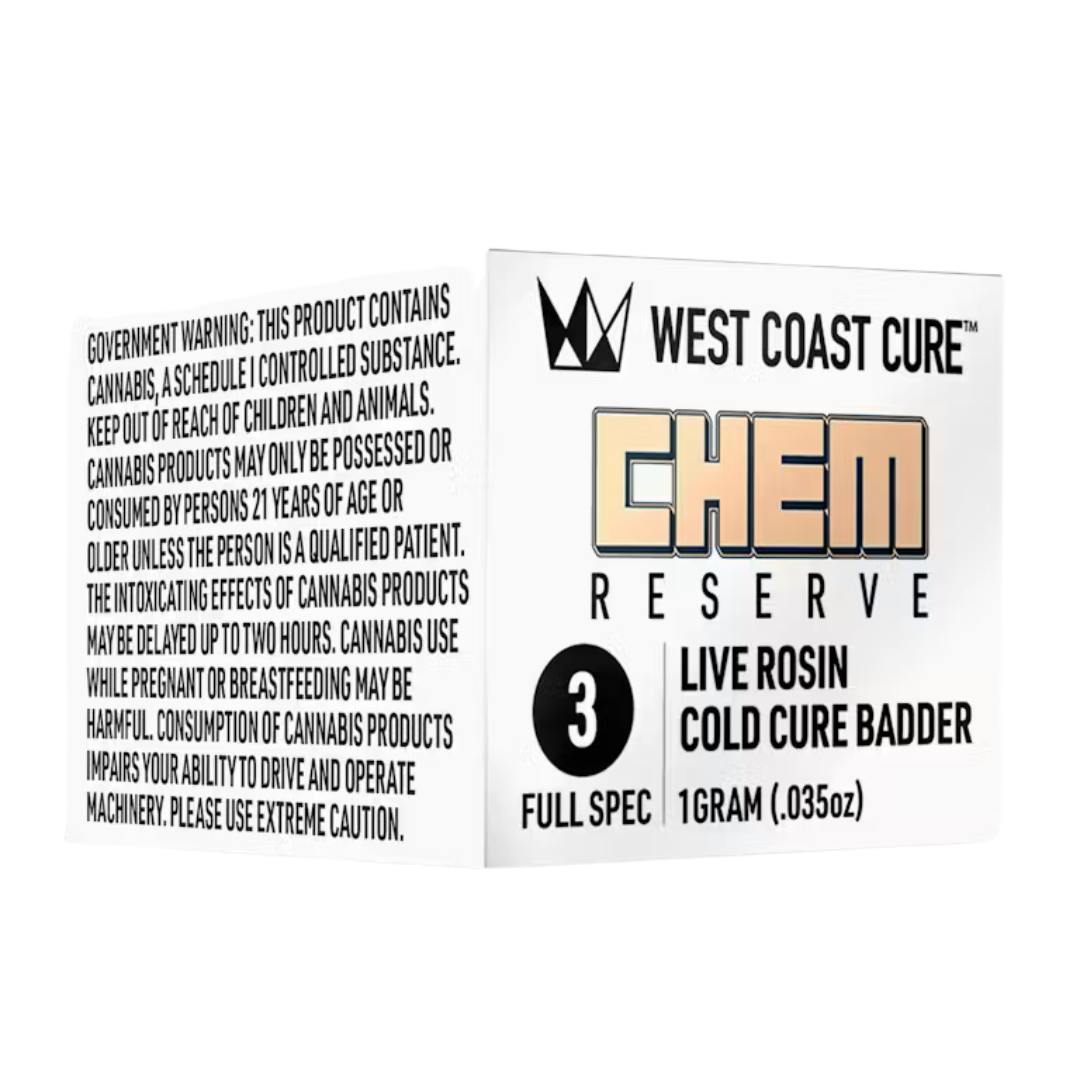 CHEM RESERVE TIER 3 LIVE ROSIN COLD CURE BADDER-2