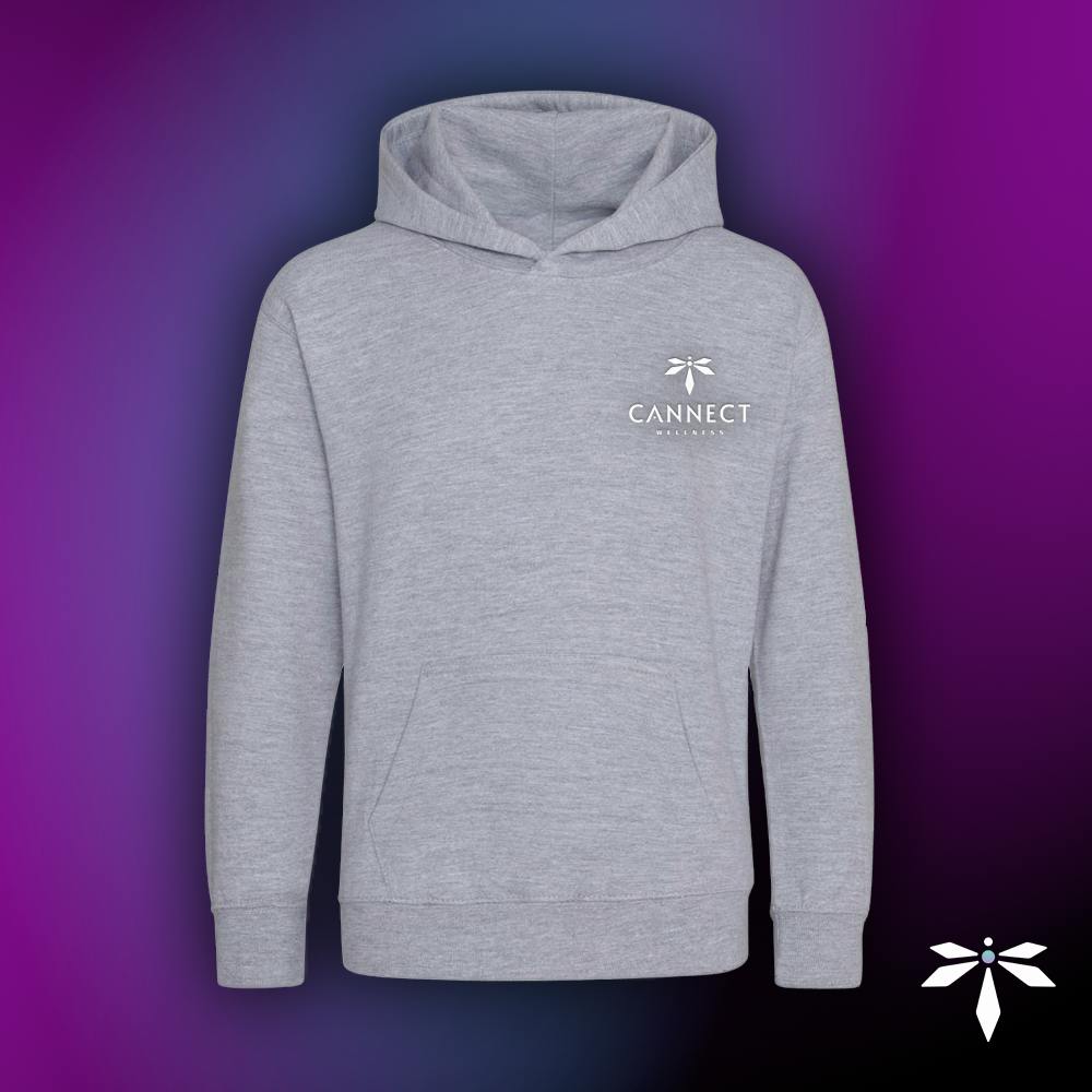 Product Cannect Wellness Grey Hoodie
