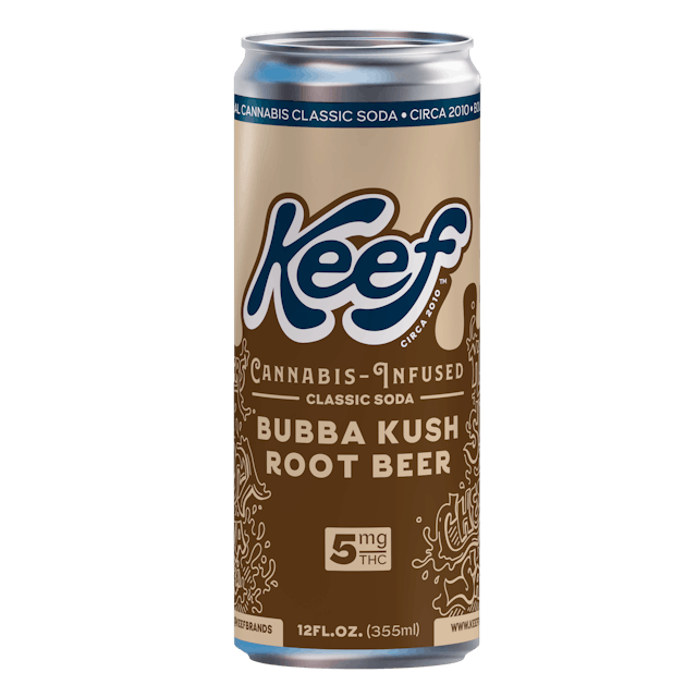 Keef Classic Soda Bubba Kush Root Beer | 5mg - Image 1