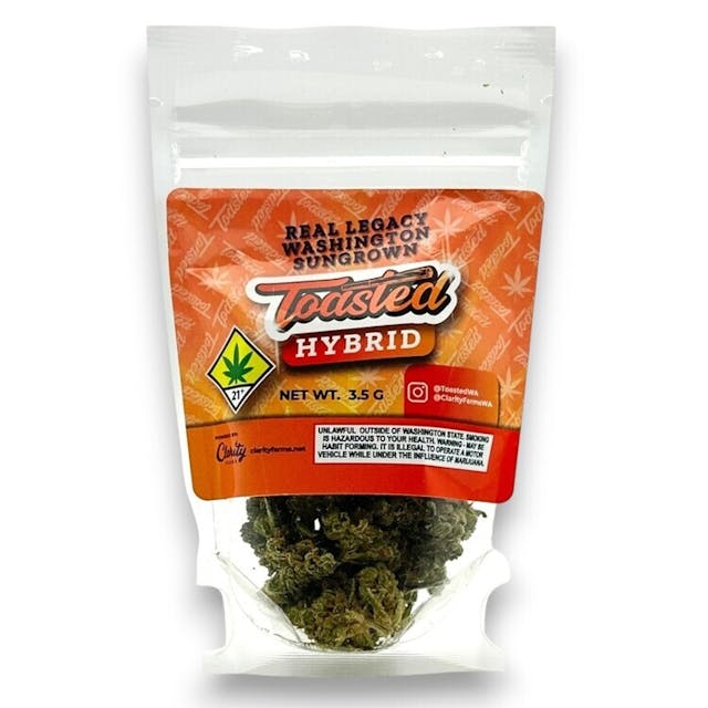 Dried cannabis flower is primarily ingested via inhalation. Activation time is roughly about 5 minutes and can last up to a few hours.