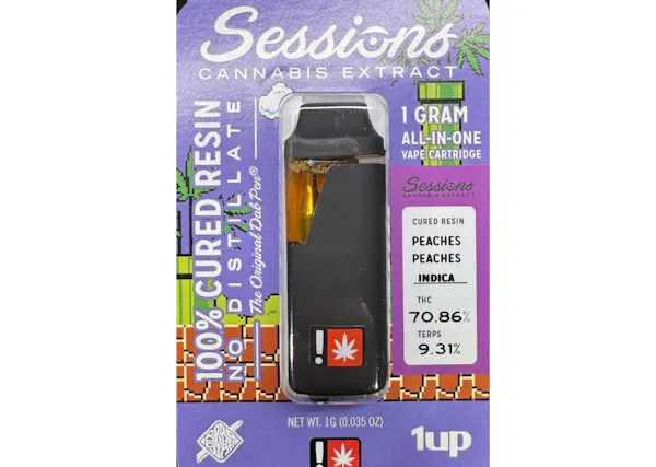 White Wedding Disposable Cured Resin Cartridge (Sessions) 1g Concentrates |  Sessions |