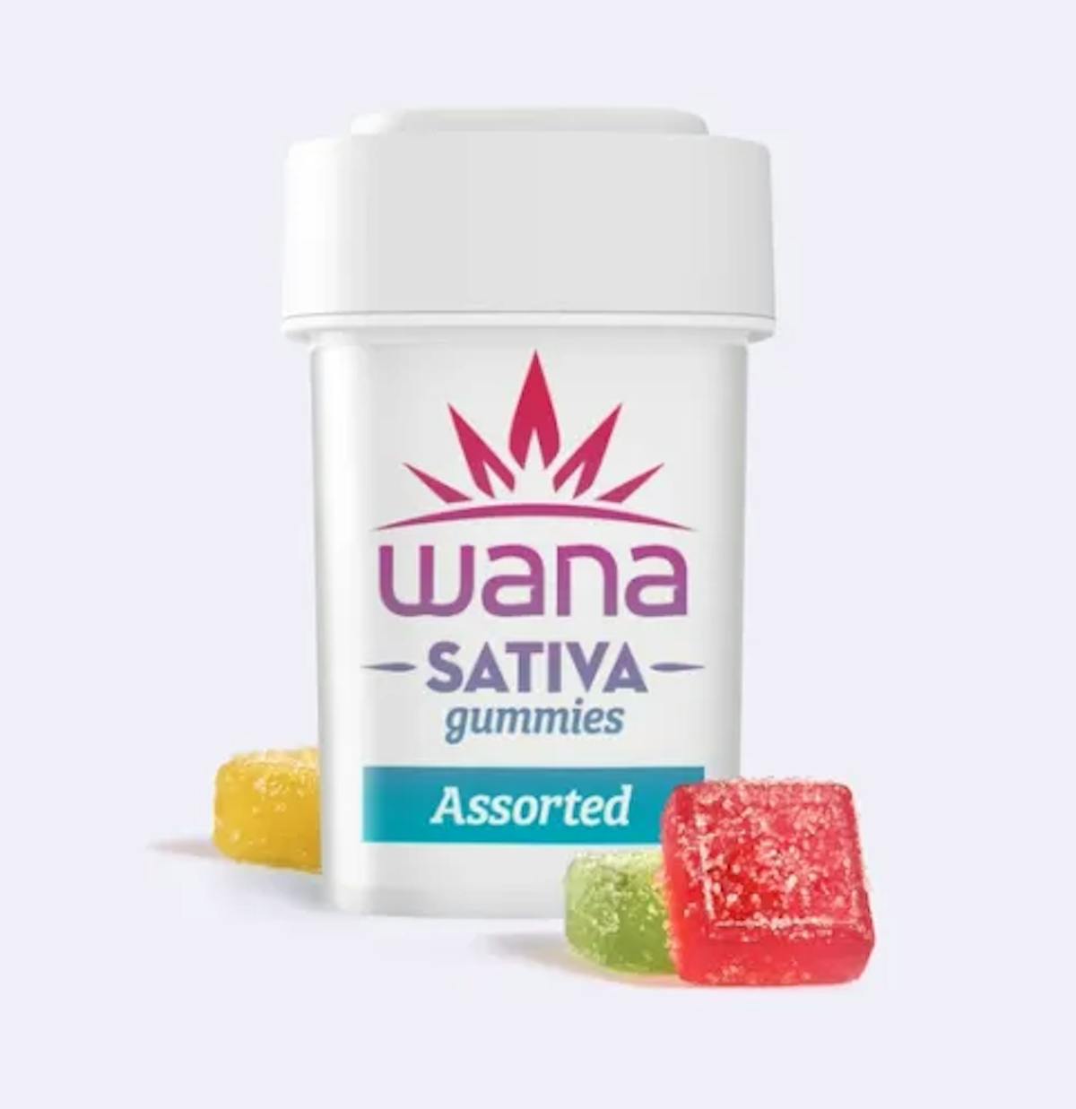 Photo of Wana – Gummies – Sour Assorted (S) 100mg