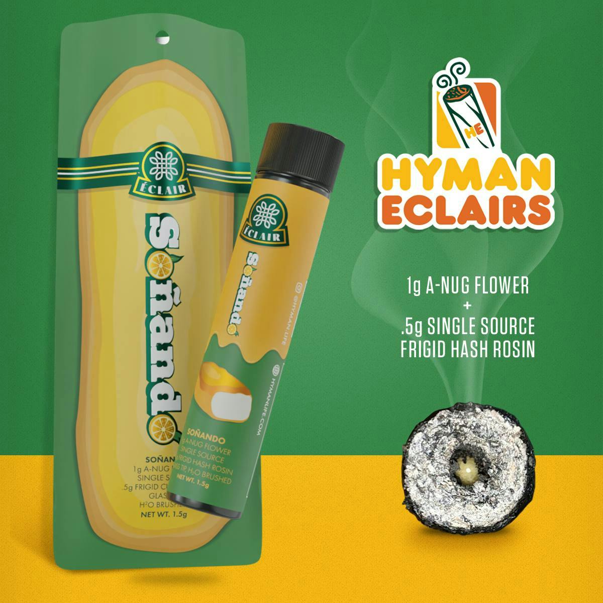 Hyman -  1.5g Infused Eclair - Sonando