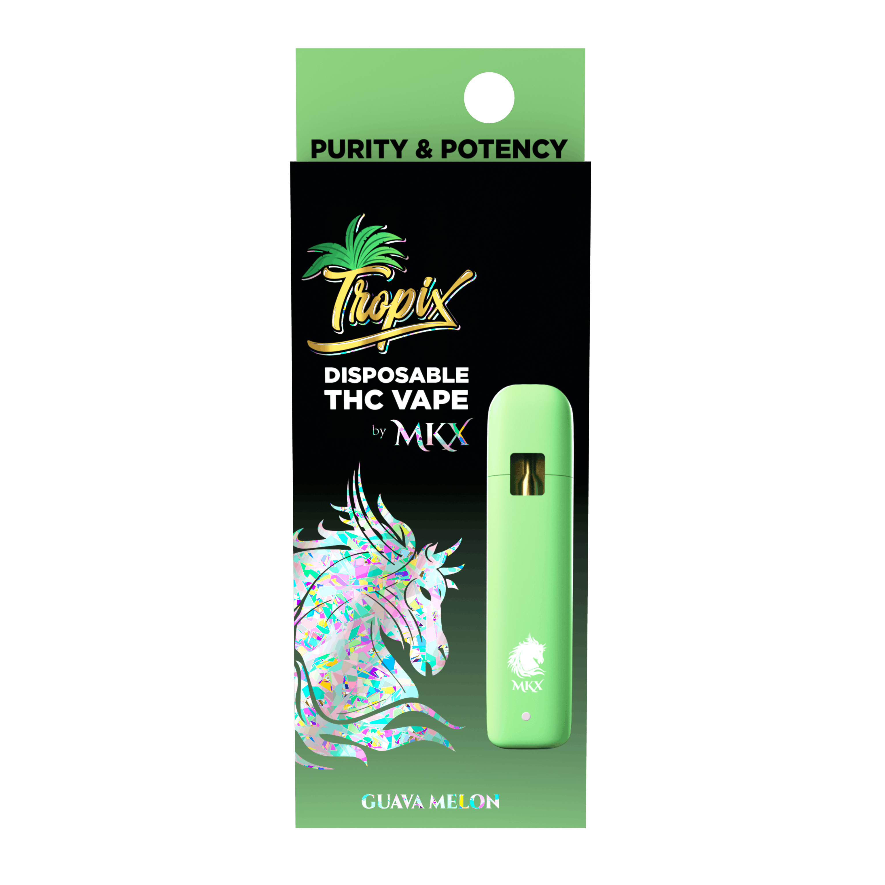 Guava Melon TropiX Disposable Vape 1g • Potency