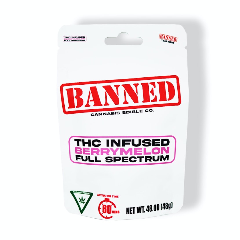 Banned - Green Apple 200mg Gummies