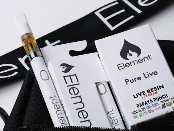 $20 Element 0.5g Pure Live Resin Carts