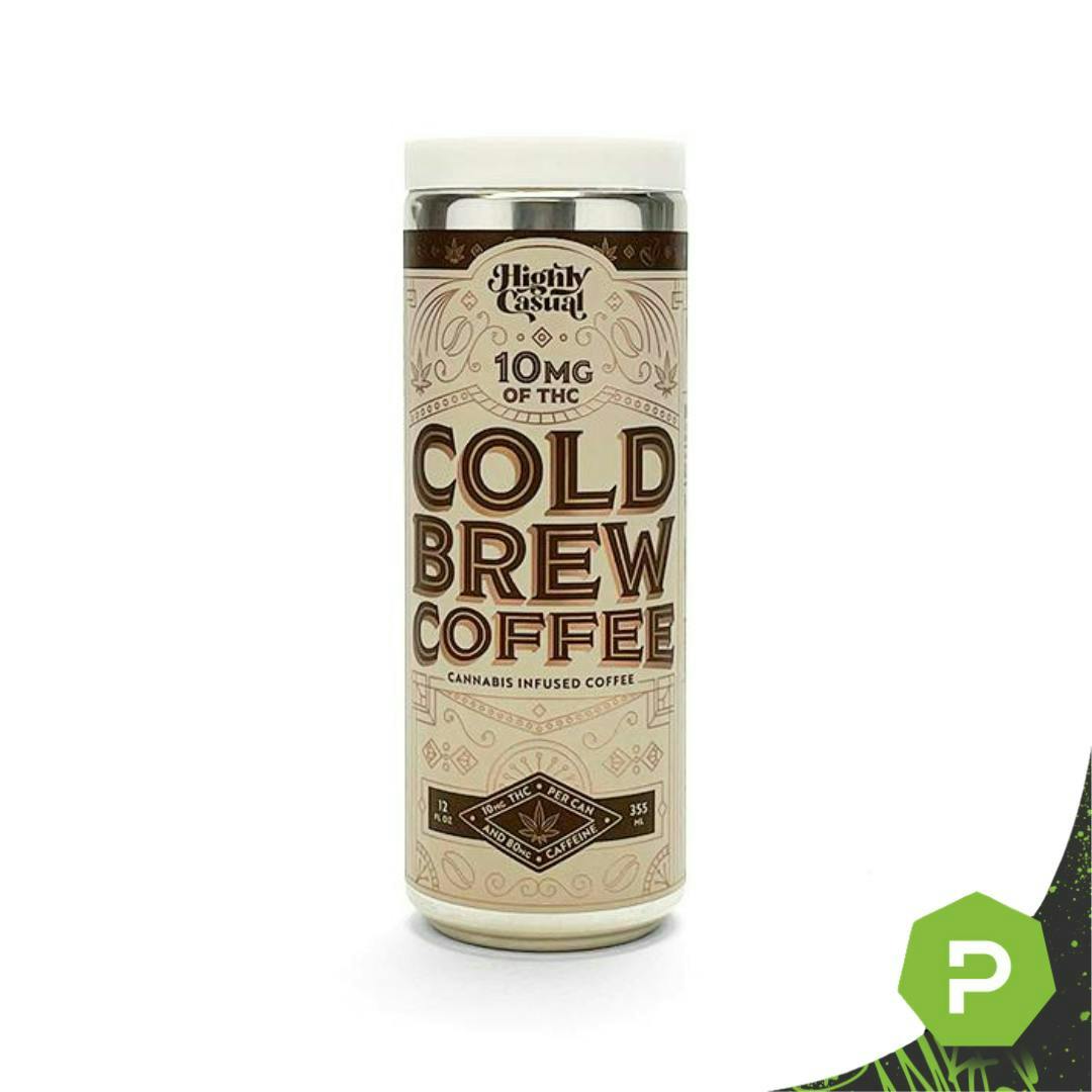 Product: Highly Casual | Cold Brew 80mg Caffeine | 10mg THC