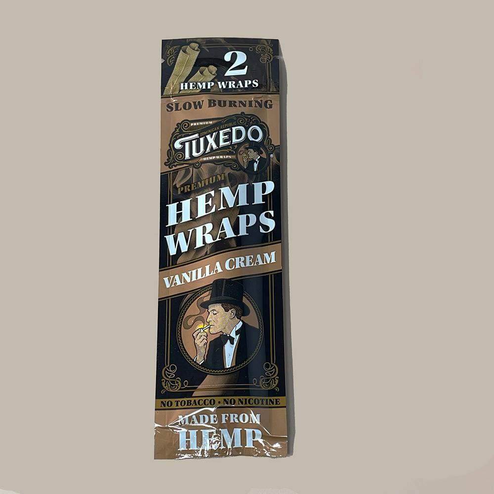 Tuxedo Wraps 2PC - Vanilla Cream
