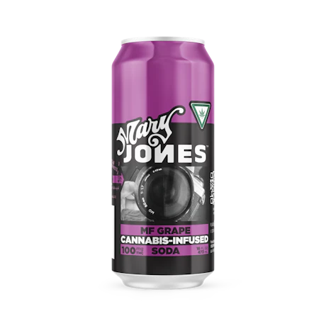 Mary Jones - 100mg Infused Soda - MF Grape - product image at King of Budz