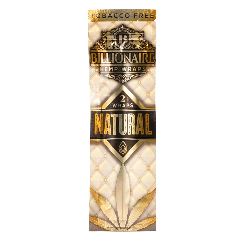 Billionaire Hemp Free Herbal Wrap 2pk