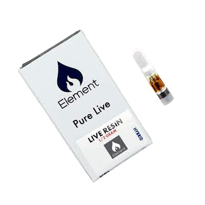 Product: Element | Apple Fritter Pure Live Resin Cartridge | 0.5g