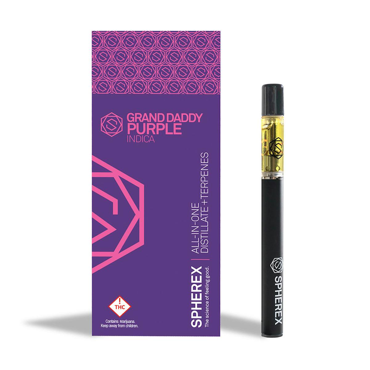 CRDHリキッド 1ml Grand Daddy Purple Grand Daddy Purp | AbsoluteXtracts | High Potency Cartridge