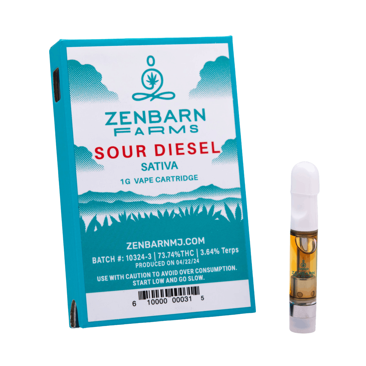 Image of Sour Diesel | 1g Distillate Cartridge