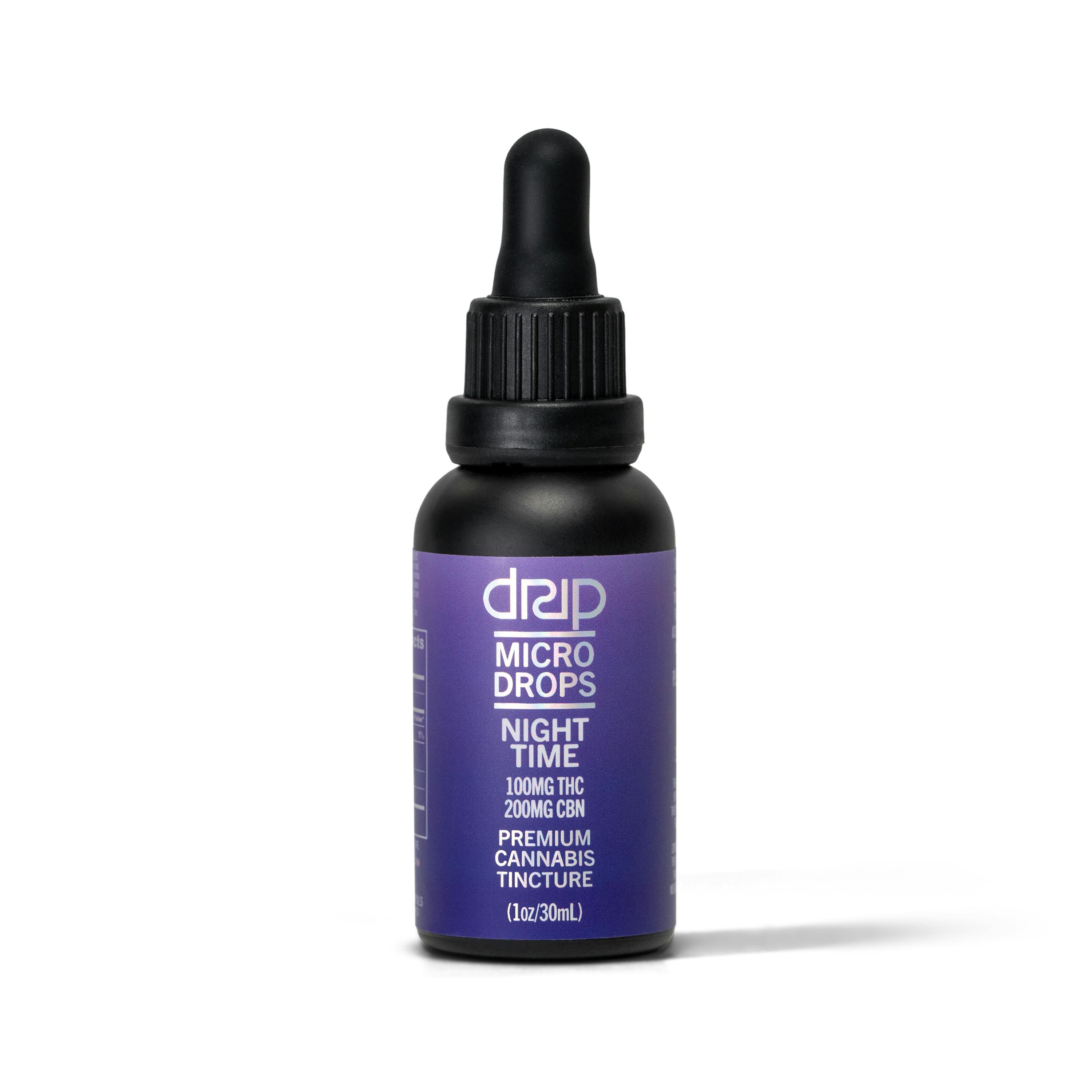 Drip - Drops - Micro Night 1:2 (100mg THC/200mg CBN) | The Mint