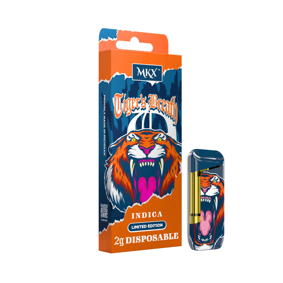 2g MKX Disposable *LIMITED EDITION* Detroit Sports Edition - Tigers Breath - Indica