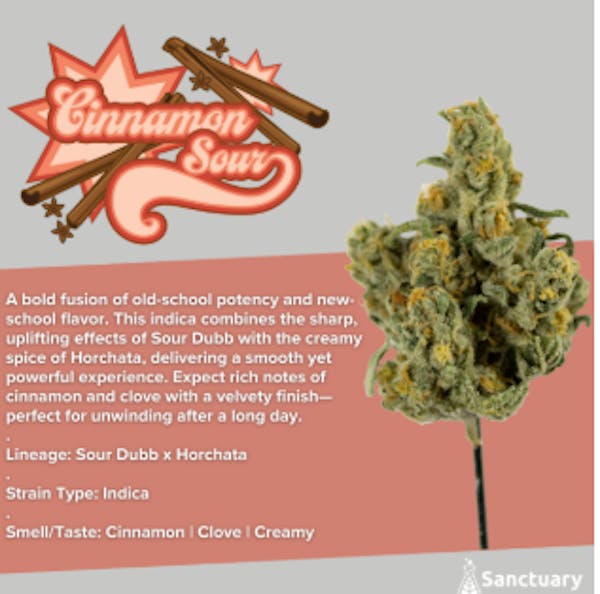 Cinnamon Sour | 1g | Flower | Sanctuary