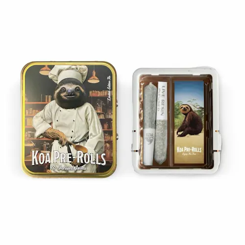 KOA 2 pack infused prerolls – Skywalker X Purple Punch-1