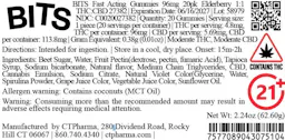 Fast Acting Elderberry THC CBD 1:1