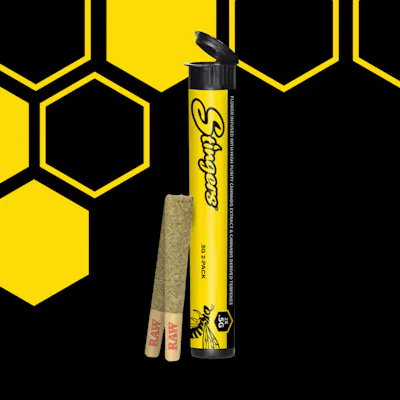 Stingers – 0.5G 2-Pack Infused Pre-Rolls – Violet Fog 1g Pre-rolls