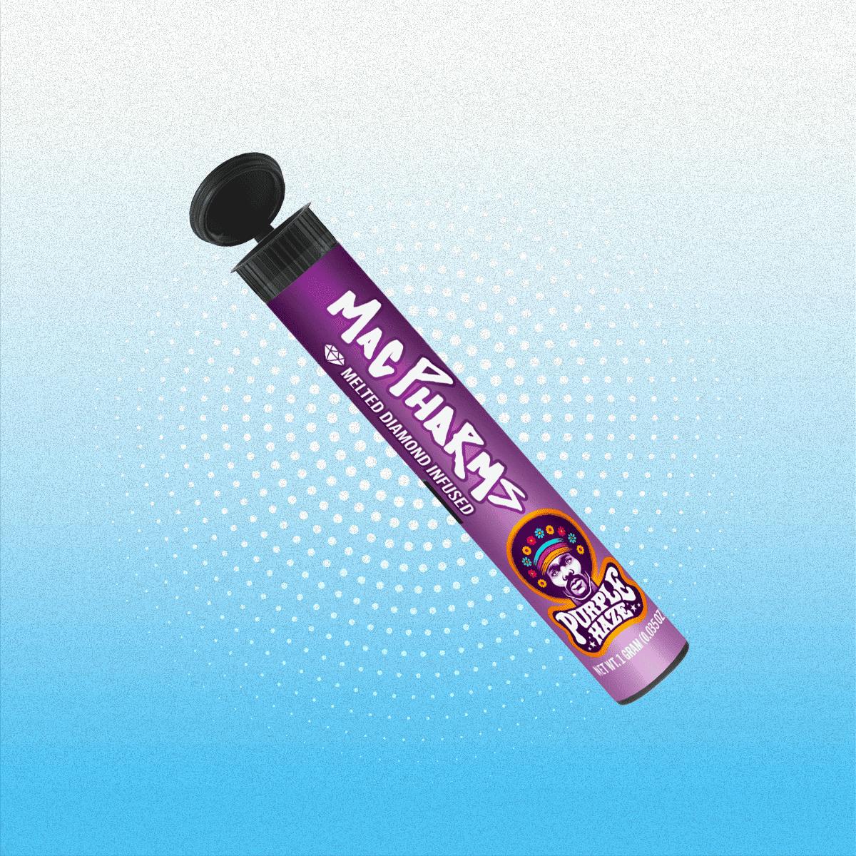 Mac Pharms - Purple Haze Melted Diamond Pre-roll