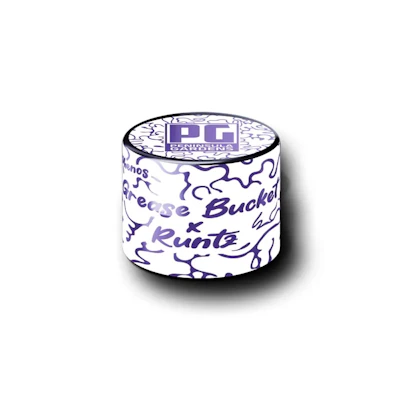 Peninsula - 1g Live Rosin - Grease Bucket x Runtz - CONCENTRATES by Peninsula Gardens at King of Budz