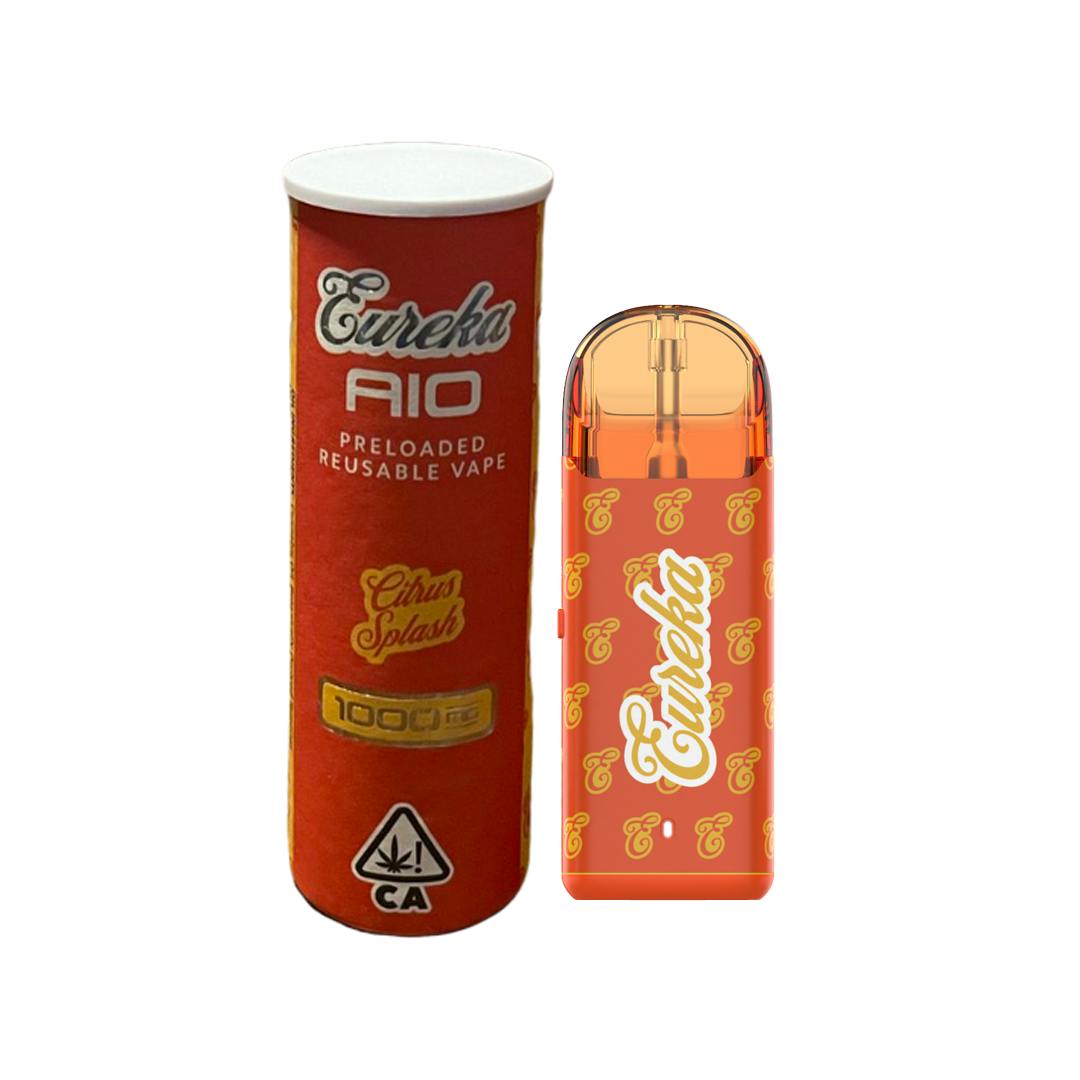 Product Eureka | Citrus Splash | Distillate | AIO | 1g