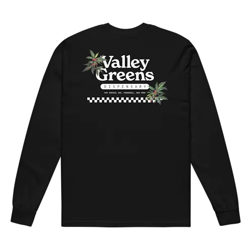 Valley Greens | Green Christmas | Longsleeve | Black-1