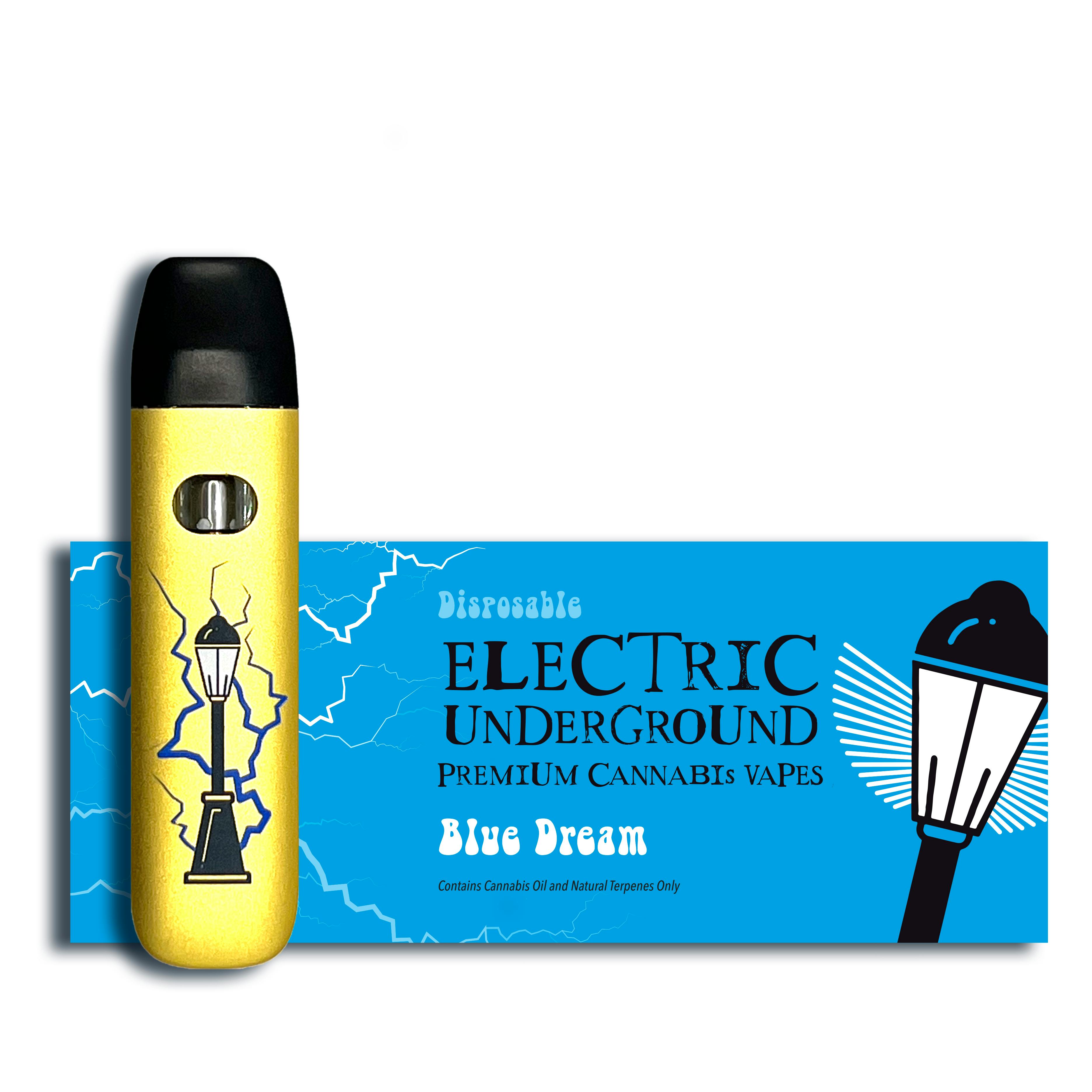 blue dream vapes Hemp Living - THCA + Delta 8 Live Resin Liquid Diamonds - 2g Vape Cartridge  - 2000mg - 5pk Display Box - Blue Dream (MSRP $24.95ea) main image 0