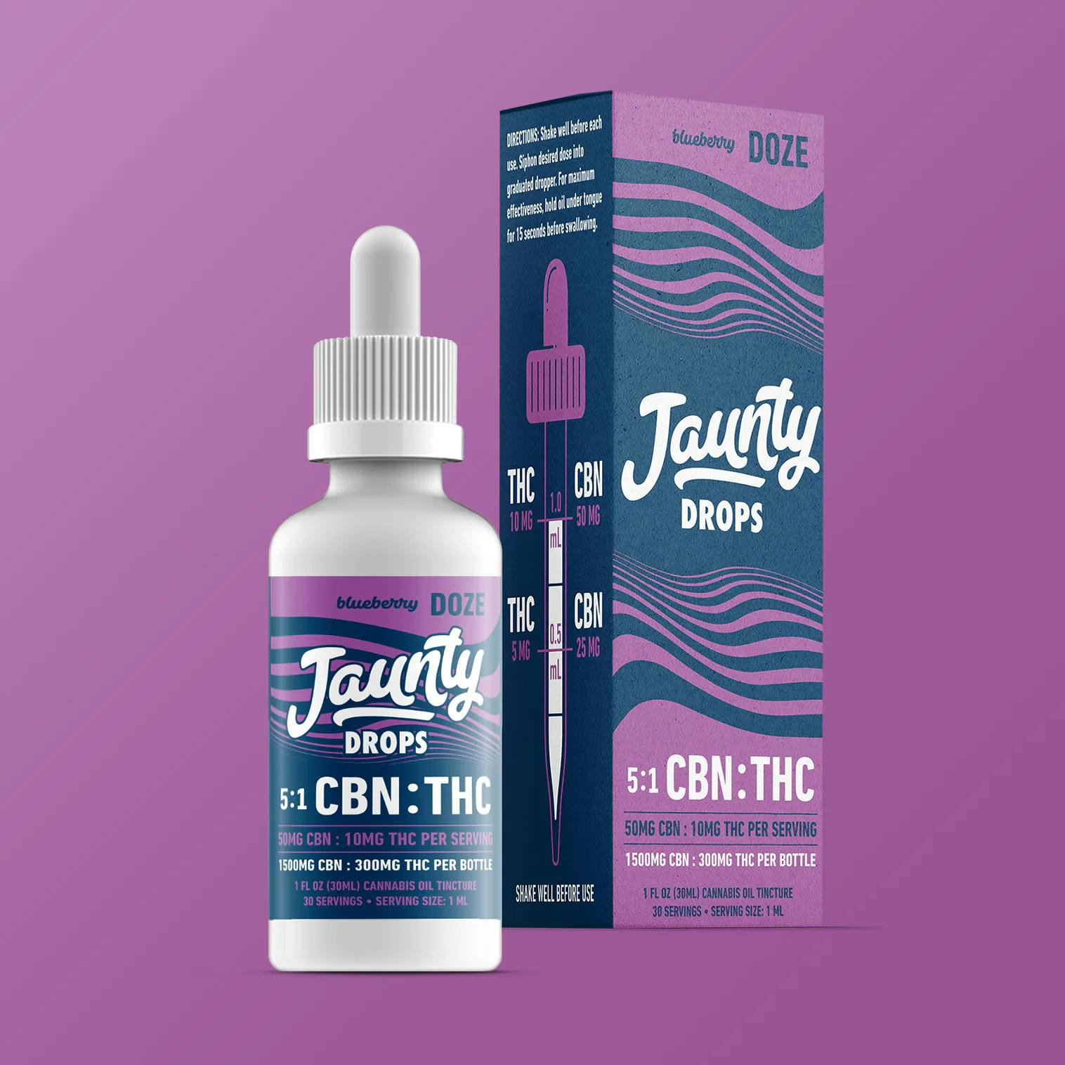 Jaunty | Doze Tincture | 300mg
