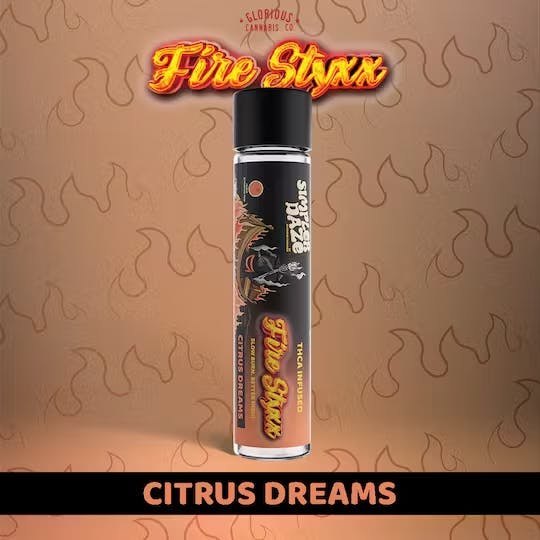 Fire Styxx | Citrus Dreams | Infused Preroll - 1g