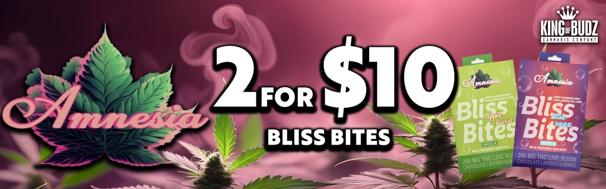 Amnesia Bliss Bites 2/$10