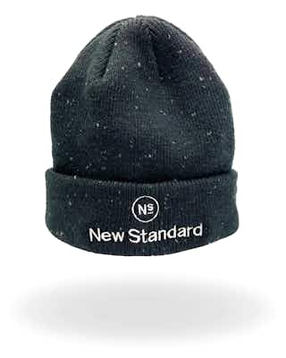Product: New Standard x New Era | Beanie | Black/White