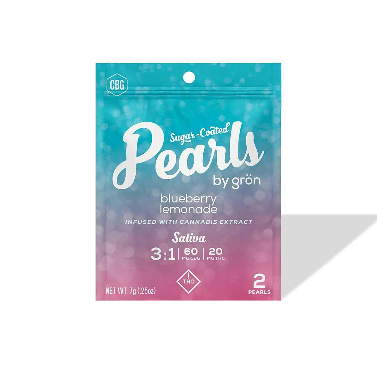Photo of Grön 3:1 Blueberry Lemonade Pearls