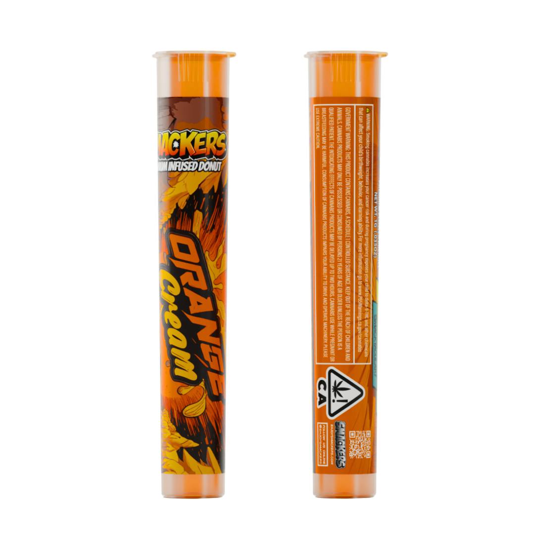 ORANGE CREAM INFUSED PREROLL DONUT