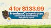 4 for $133.99 - Treeworks Solventless, Belushi's Hash - Premium Concentrate