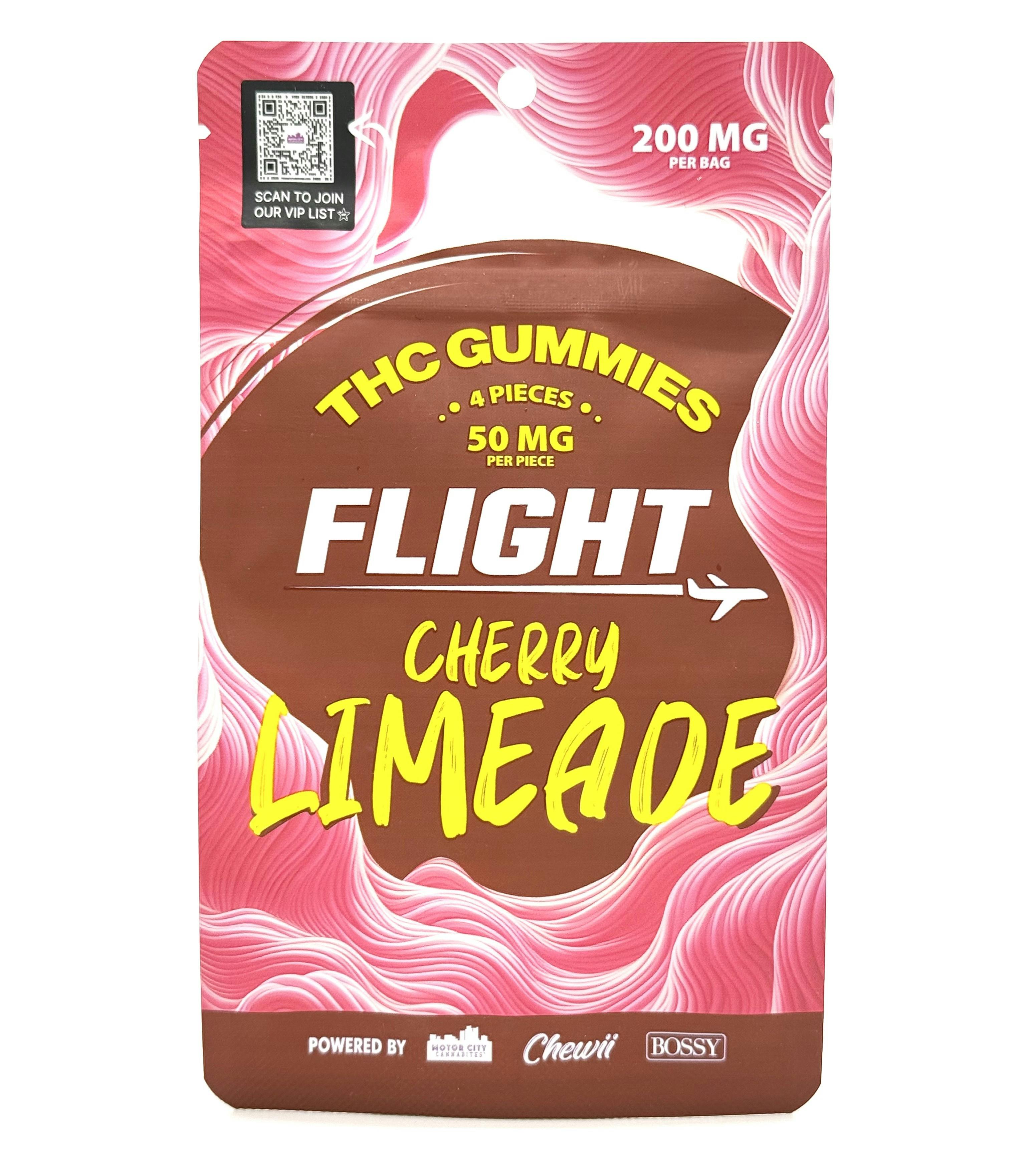 Flight Cherry Limeade Gummies 200mg Rec - Exclusive Cannabis Michigan