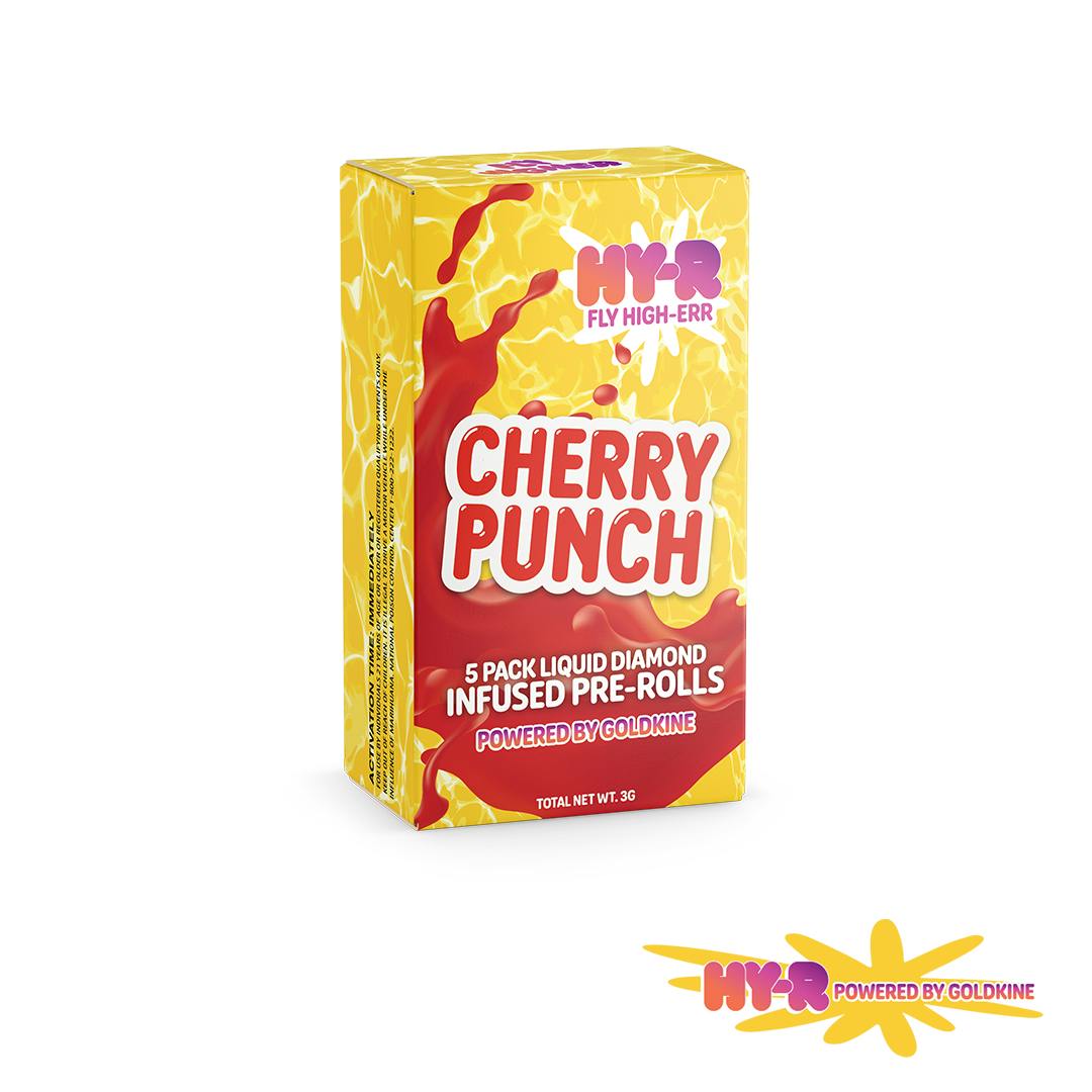 Hy-R | 5pk Infused Pre Rolls | Cherry Punch