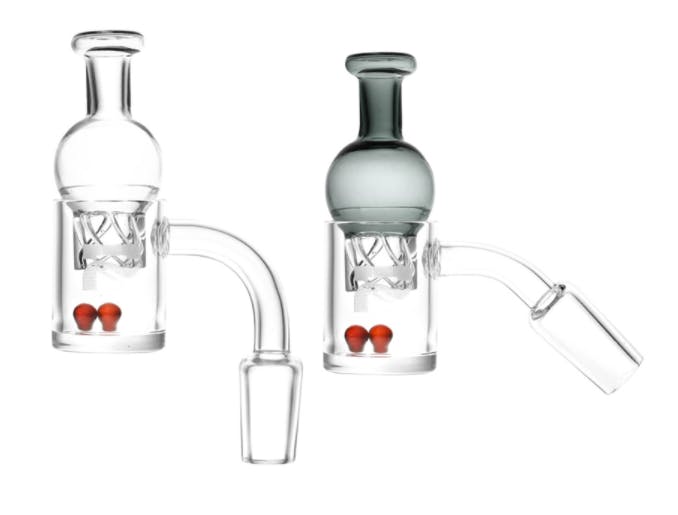 Pulsar - 14mm Quartz Banger & Helix Carb Cap Combo