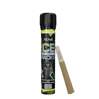 Sour Lime Haze - Infused Ice Packs (Rosin, Hash, and Diamonds) 1G Preroll