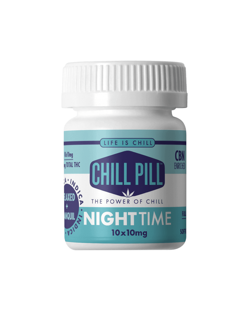 Chill Pill 10mg 10pk - Nighttime Caplets