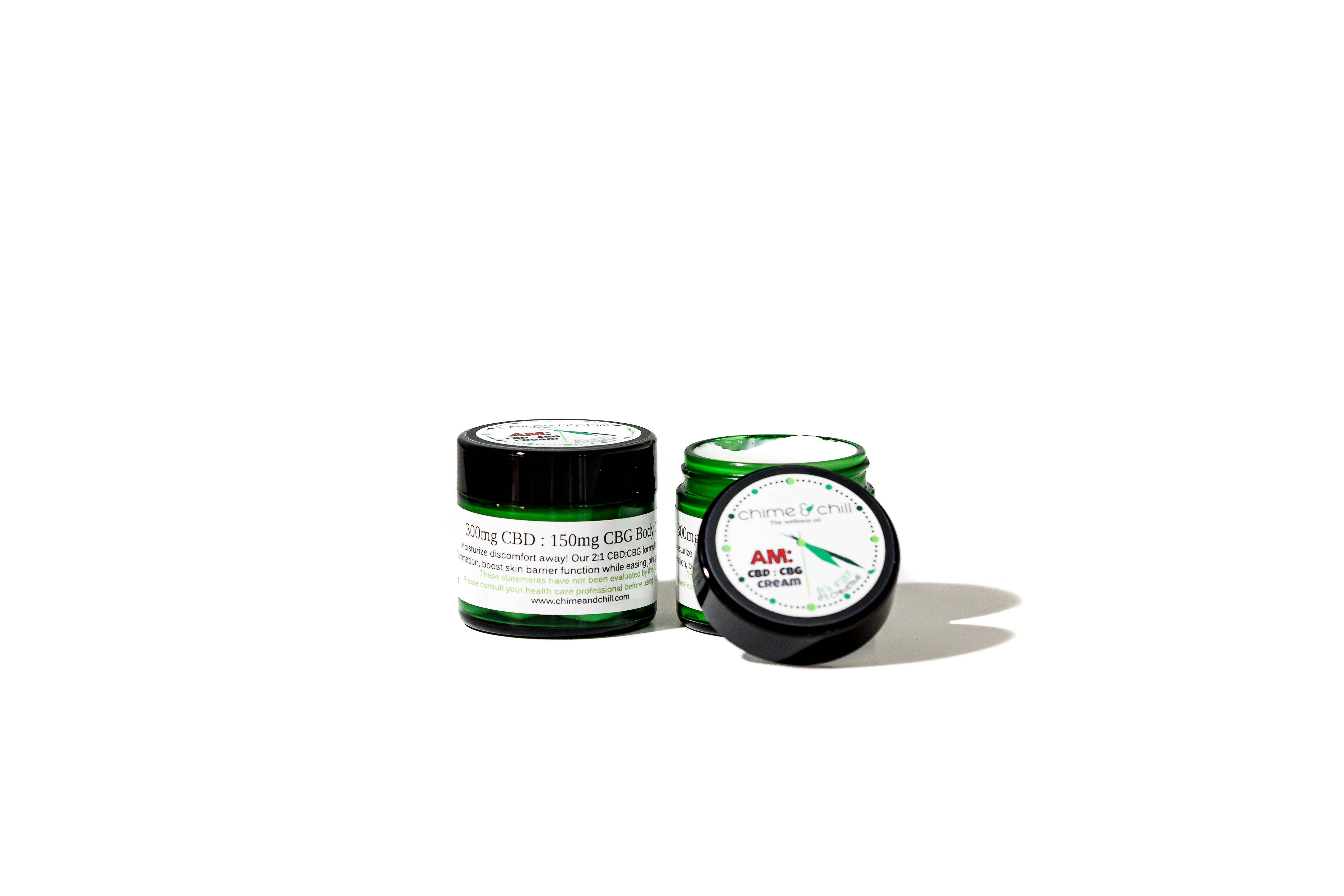Chime & Chill | AM Cream | CBD:CBG