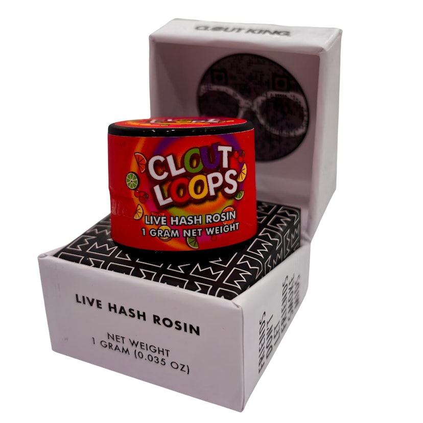 Clout King - Clout Loops Live Hash Rosin